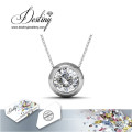 Destiny Jewellery Crystal From Swarovski Moon Pendant & Necklace